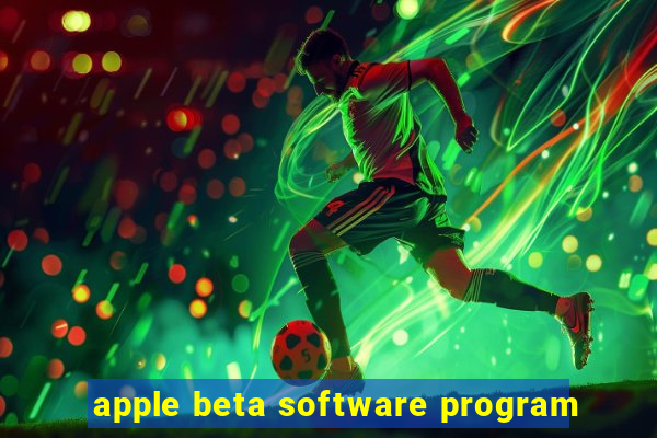 apple beta software program